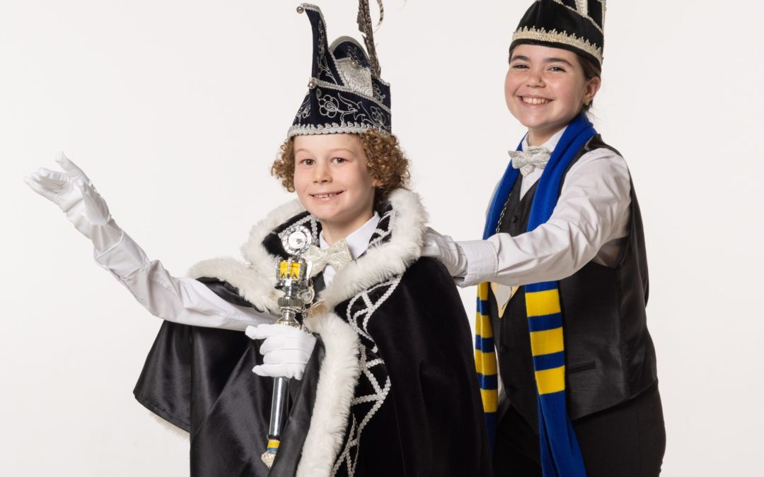 Jeugdprins Tobias en Adjudante Isa