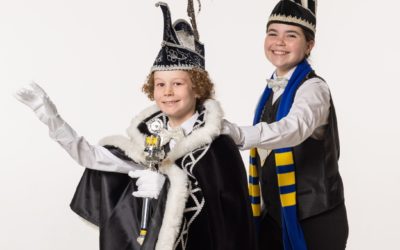 Jeugdprins Tobias en Adjudante Isa